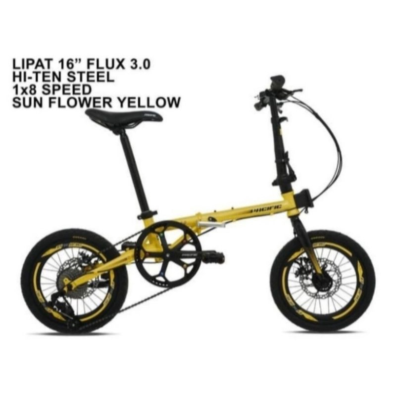 Sepeda lipat 16 Inch Pacific Flux 3.0