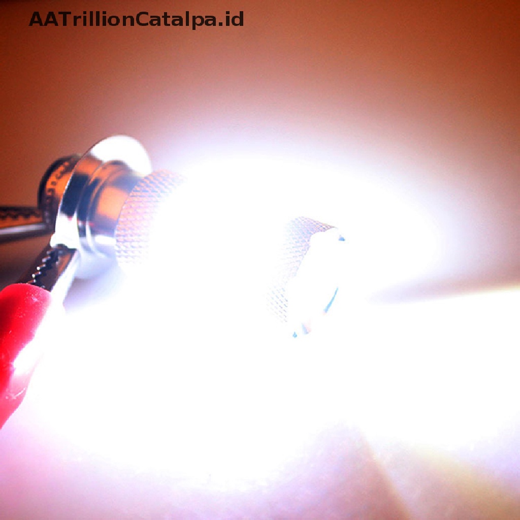 Aatrillioncatalpa H6 6000K 80W 16 LED Lampu Kepala Proyektor Putih Hi / Lo Untuk Motor ATV