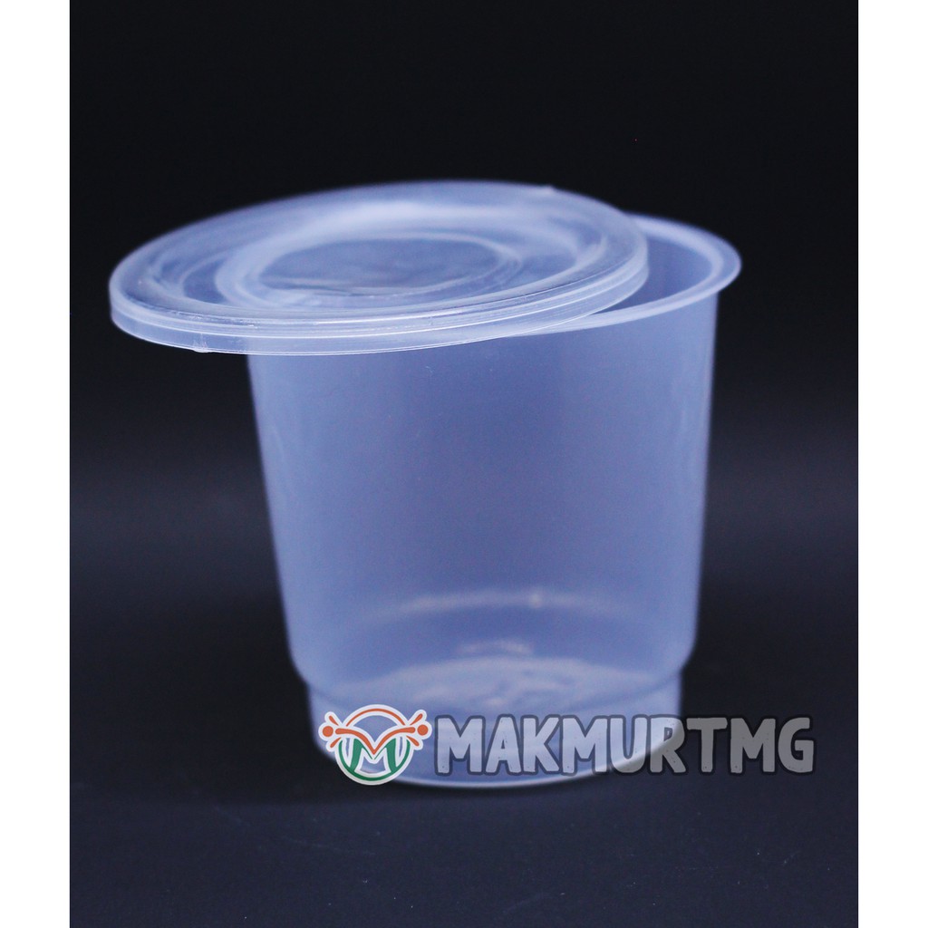 CUP PUDING + TUTUP 150ml @25pcs
