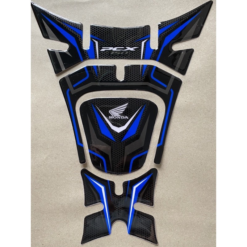 Honda All New Pcx 150 Deck Pad Tank Pad Stiker Timbul