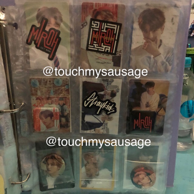 MIROH HI STAY OP2 BADGE PIN STICKERS BOOKMARK lee knoe felix STRAY KIDS