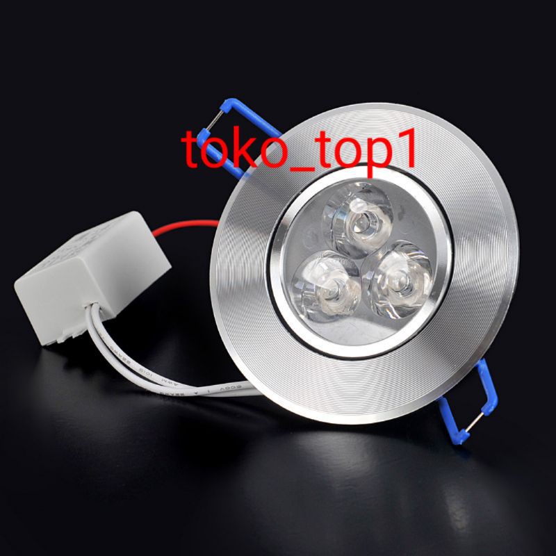 LAMPU DOWNLIGHT 3WATT 3MATA/5W 5MATA - LED CEILING LIGHT 3 WATT 3W PUTIH DAN WW