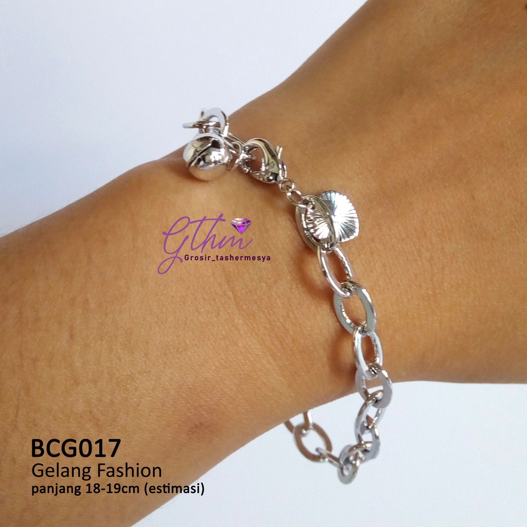 gelang tangan wanita rantai fashion xuping  perhiasan lapis emas 18k bcg017