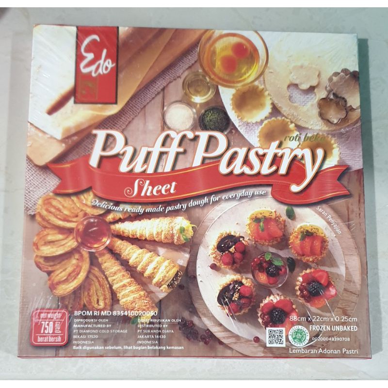 

EDO PUFF PASTRY SHEET