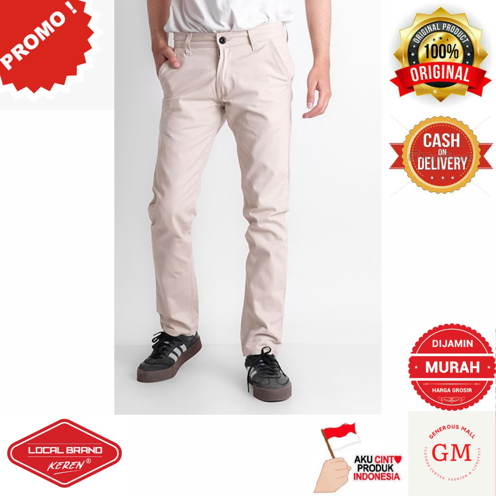 Celana Panjang Pria JC 174 Brand Lokal Original Murah