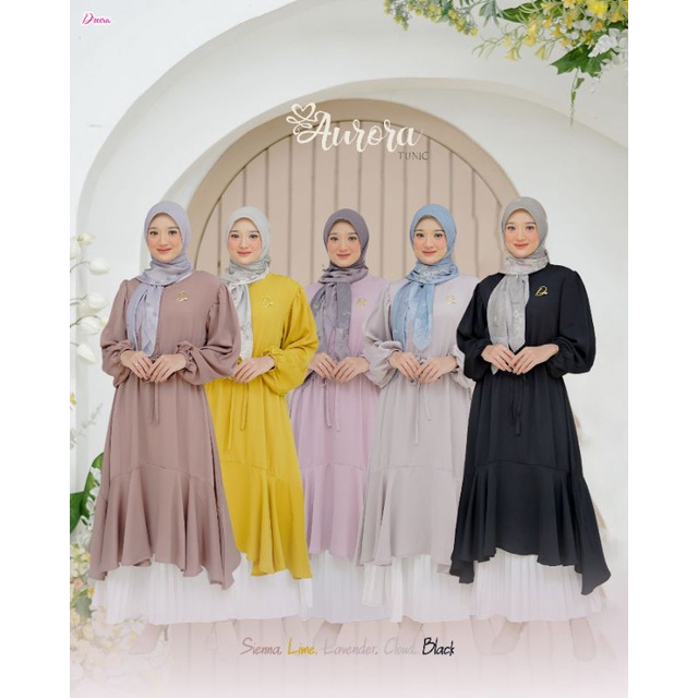 DZEERA - AURORA TUNIK / baju remaja tunik kekinian bahan premium