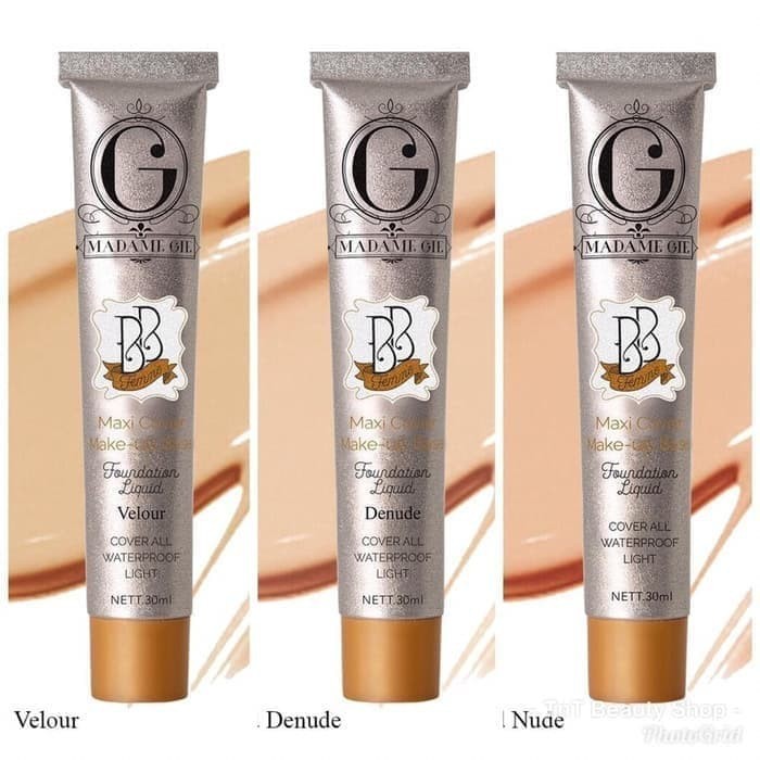 MADAME GIE FEMME BB FOUNDATION LIQUID Warna Denude - Madame Gie BB Foundation Liquid Warna Nude