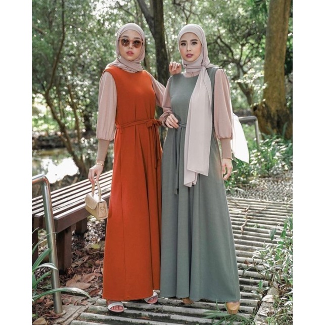 Sofia Dress in Brick by Corliss.cloth