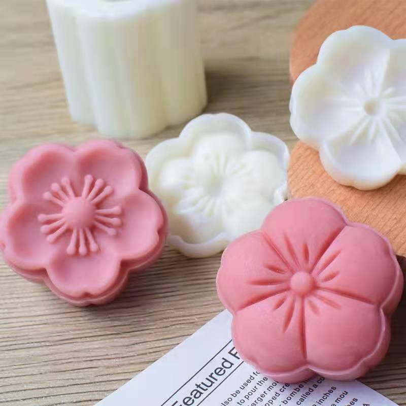 Cetakan Kue Bulan Moon Cake MoonCake Press Mold 50gr Cetakan Nastar