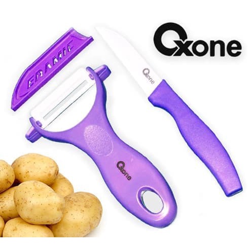 Oxone OX928 Peeler & Pisau / Knife Set Oxone OX-928