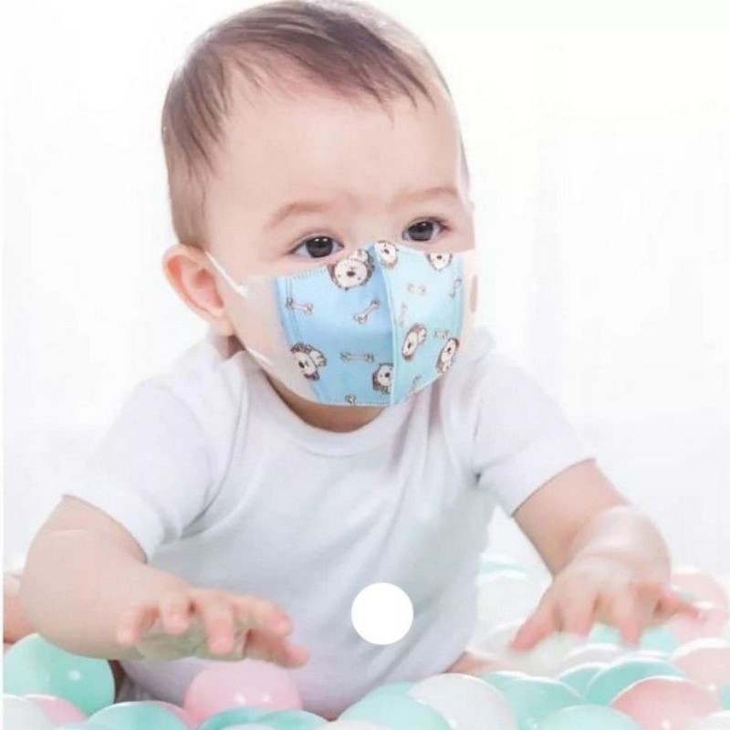 Masker anak 3 ply 3ply Kids Child mask motif Earloop Harga /1pcs