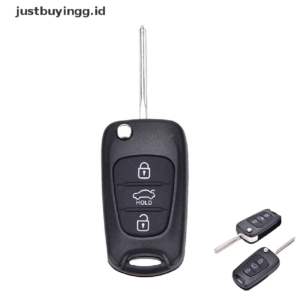 Case Remote Kunci Pengganti Model Flip Untuk Kia Rondo Sportage Soul Rio 3b S161C Id