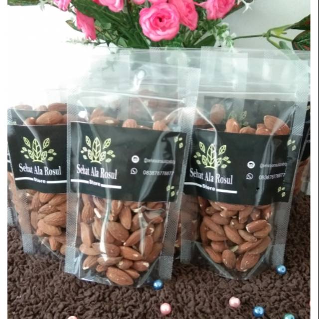 

Almond panggang 100gram