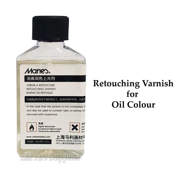

NEW! MARIES RETOUCHING VARNISH FOR OIL COLOR 100ML ALAT LUKIS TERLARIS DAN MURAH AL2