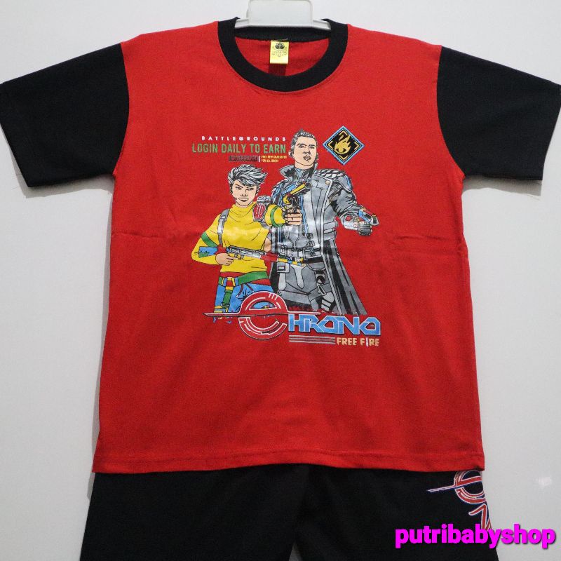 Baju Anak Laki/Setelan Anak Laki JUMBO/Lengkong Jaya/12 - 14 Tahun