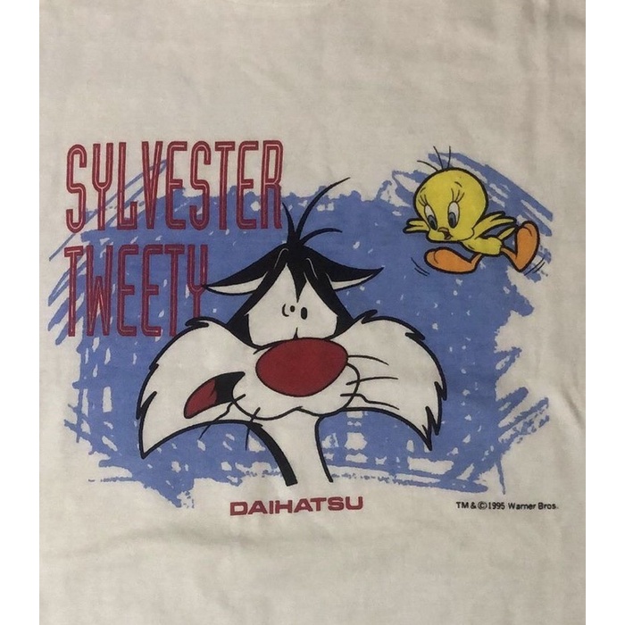 Kaos vintage promo tee sylvester And Tweety