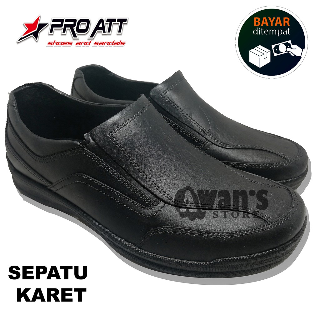 Sepatu Karet Pria ATT AB505 Sepatu Pantofel Karet Tebal