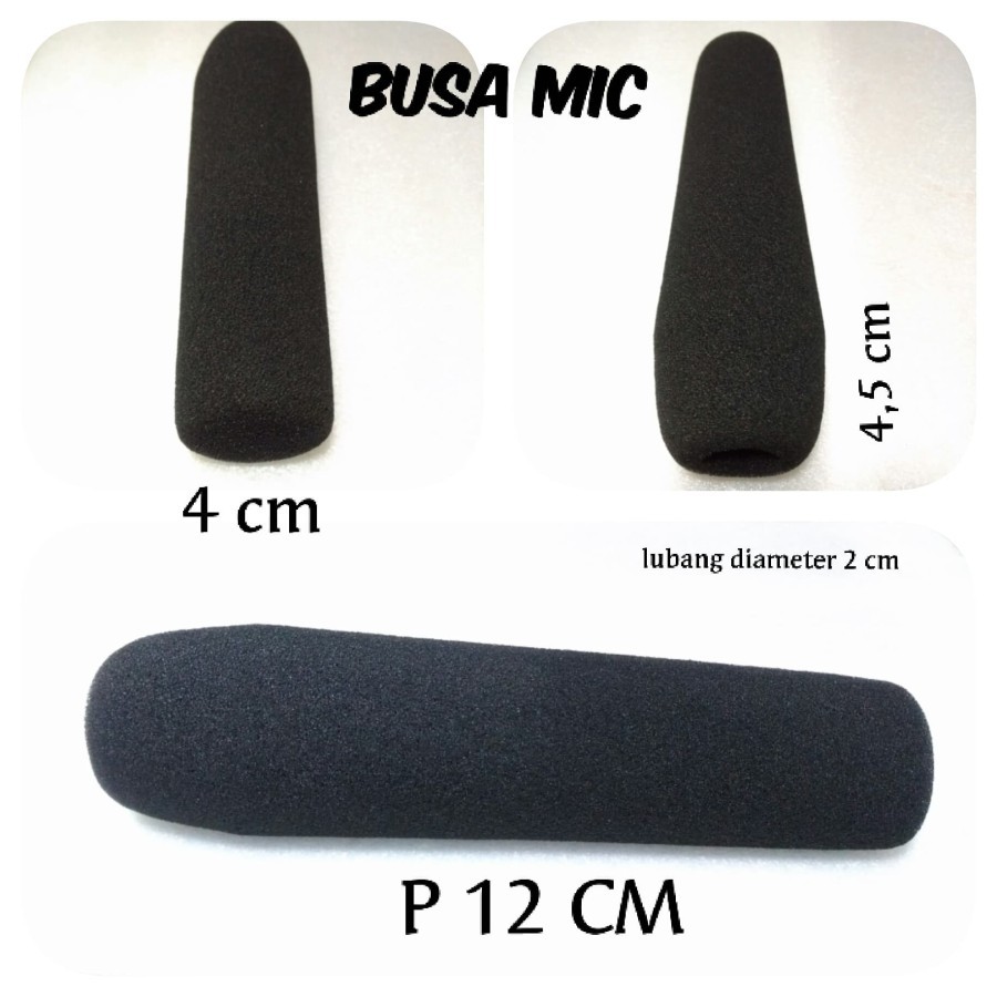 BUSA MIC 12 CM PELINDUNG MICROPHONE CONDENSER