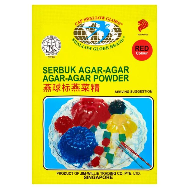 

Agar Agar Swallow Globe 7gr