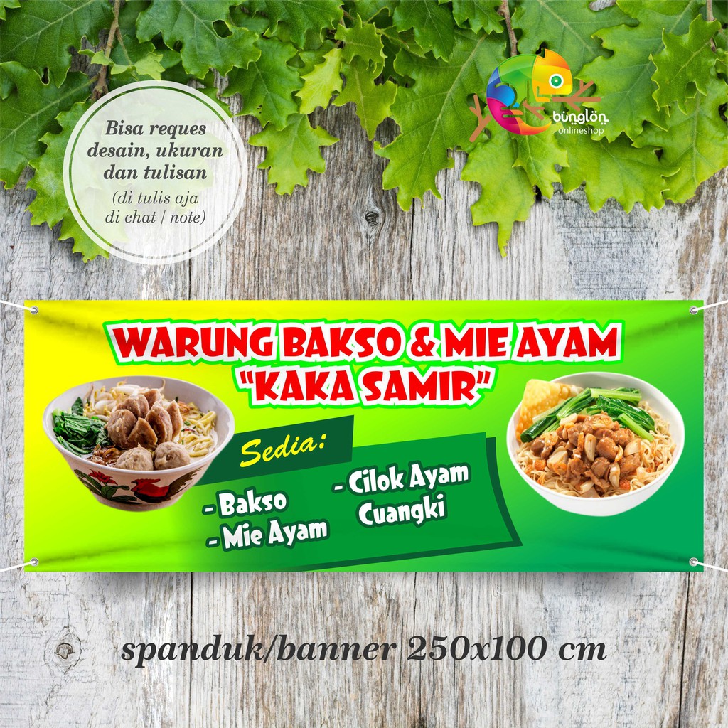 Contoh Spanduk Warung Bakso Banner Bakso Contoh Desain Spanduk My Xxx