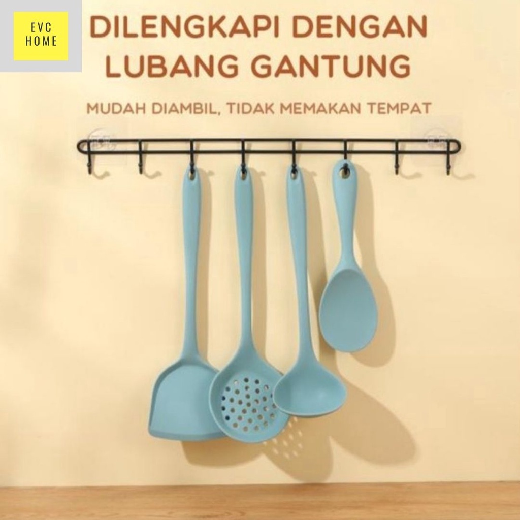 EVCHOME Utensil Silicone Kitchen/ Alat Dapur / Spatula/ Alat masak