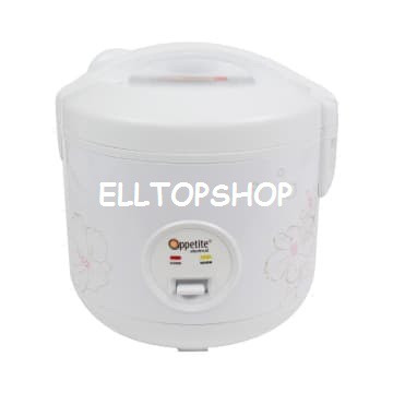 RICE COOKER / PENANAK NASI 1.2 LITER APPETITE ELECTRICAL HACHI DENGAN CUP , SENDOK & TRAY KUKUS