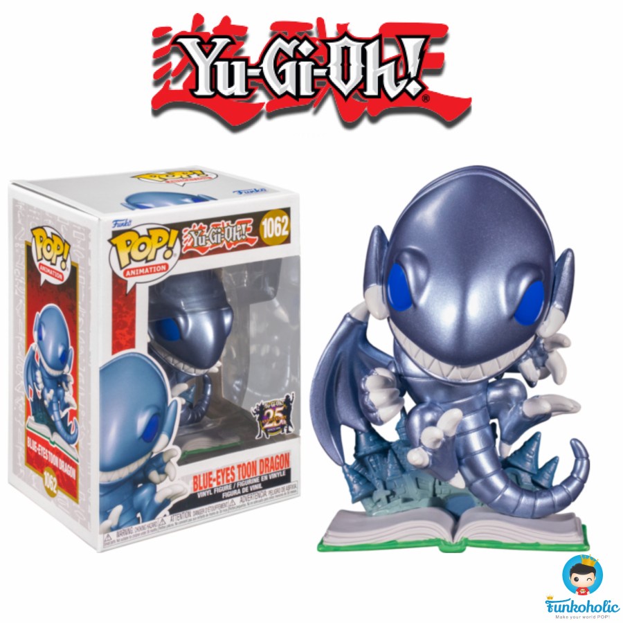 Funko POP Animation Yu-Gi-Oh 25th - Blue-Eyes Toon Dragon #1062