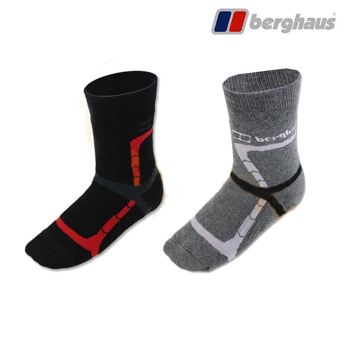 Kaos Kaki Hiking Gunung Outdoor Berghaus Trekking Socks Tebal Sport