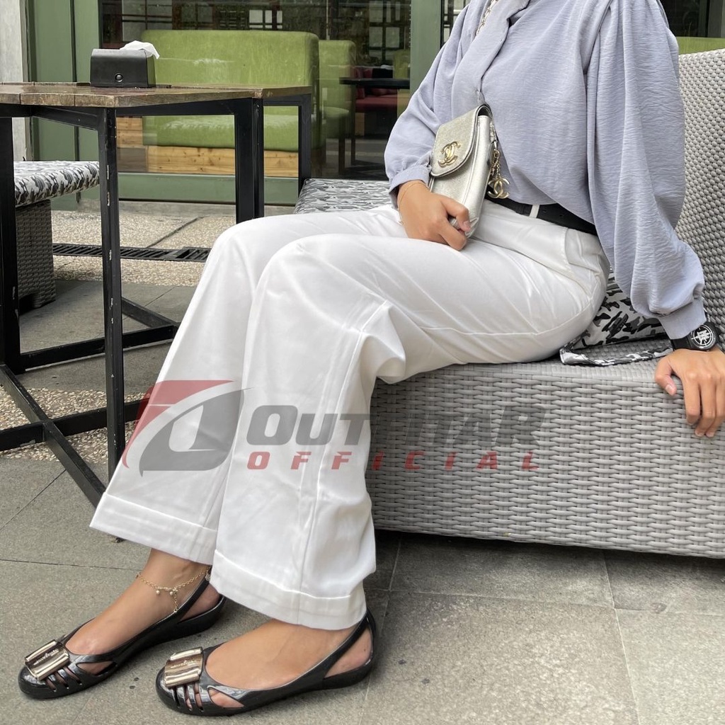 Celana Wanita Hight Waist Long Pants Korean Style Hight Quality Premium