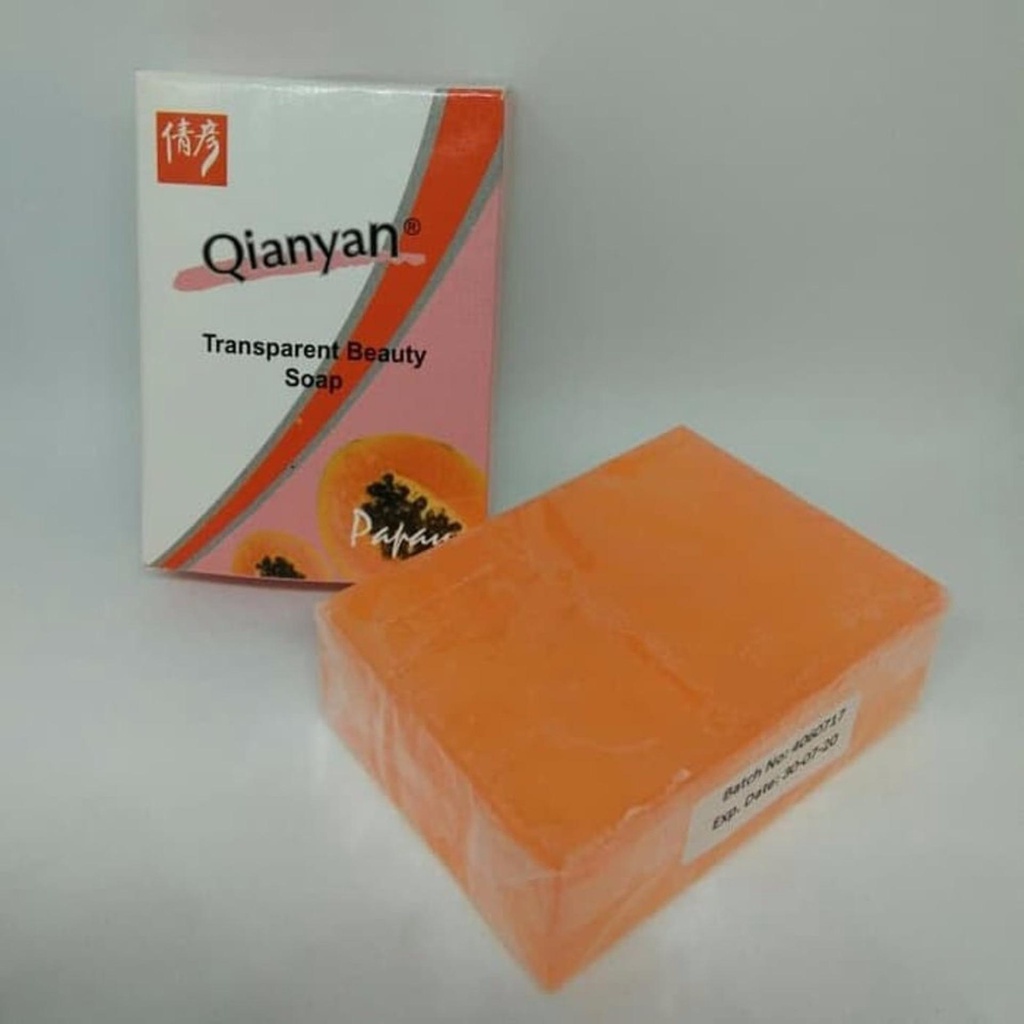 SABUN QIANYAN TRANSPARENT BEAUTY SOAP BPOM SABUN QIANYAN TRANSPARAN