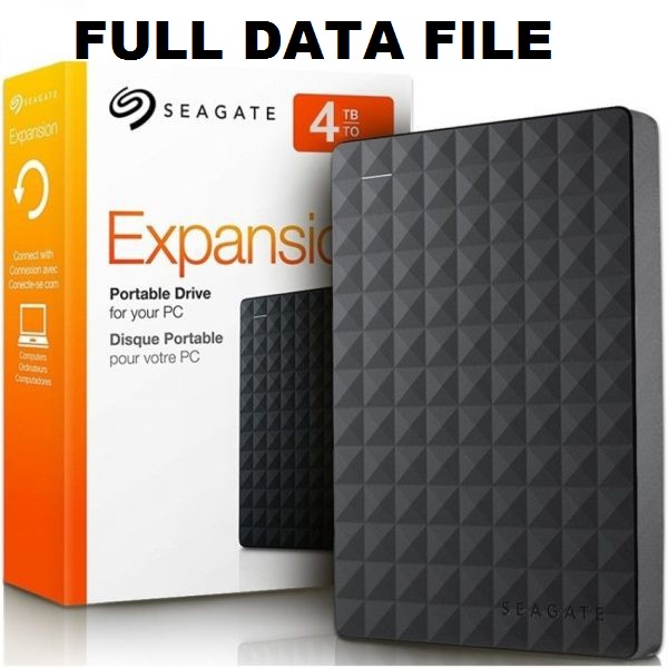 DATA SOFWARE DAN HADWARE HDD EkSTERNAL 4TB FULL