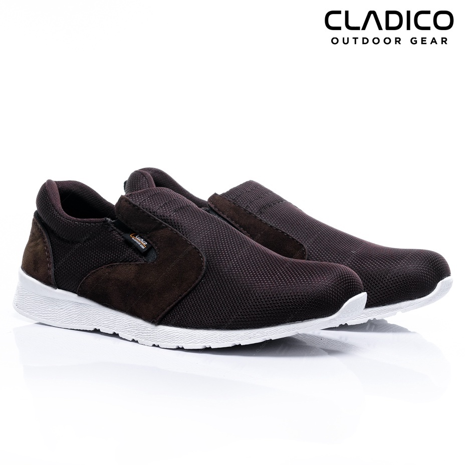 Sepatu Slip On Kasual Sneakers Pria Original Keren Kekinian Cladico Flow