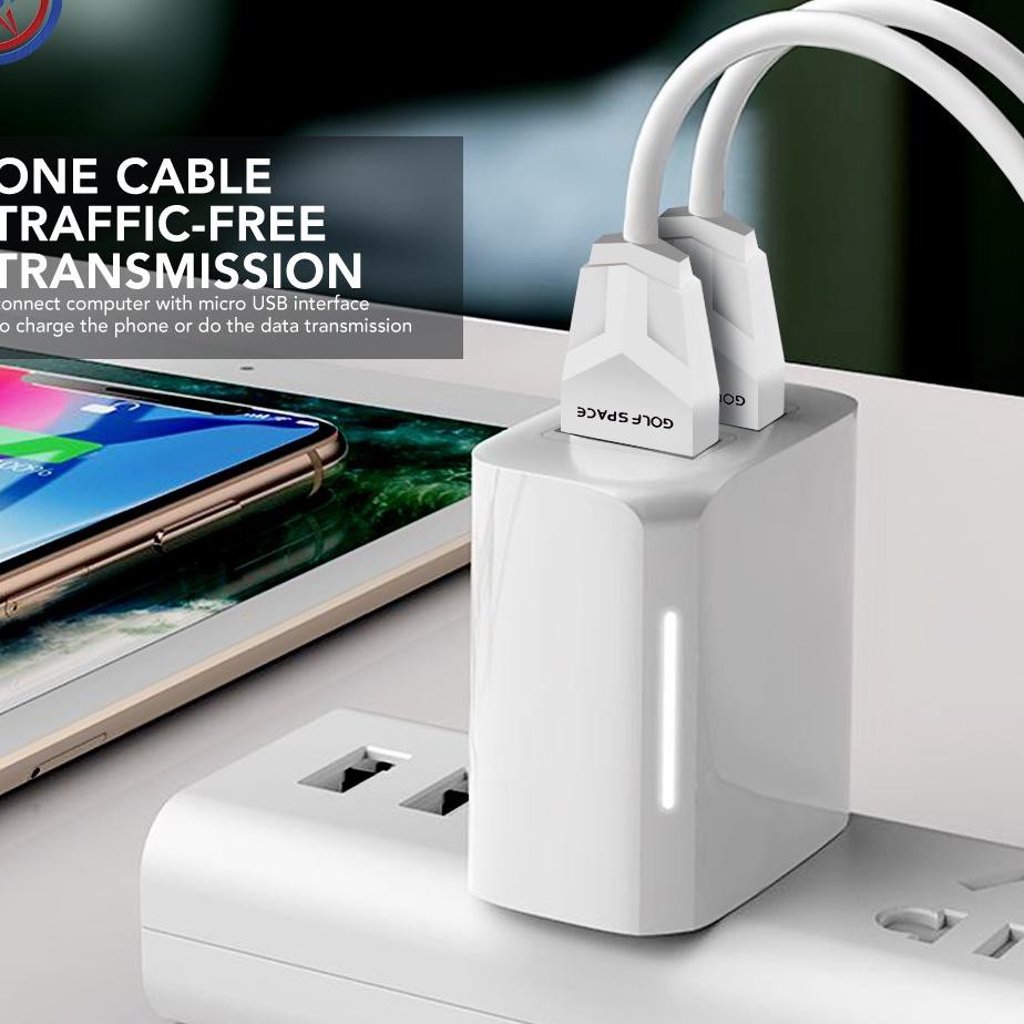 Stok terbaru iPhone Lightning USB Kabel Data Mudah Dibawa 1M 2.4A Fast Charging Universal IOS iPhone