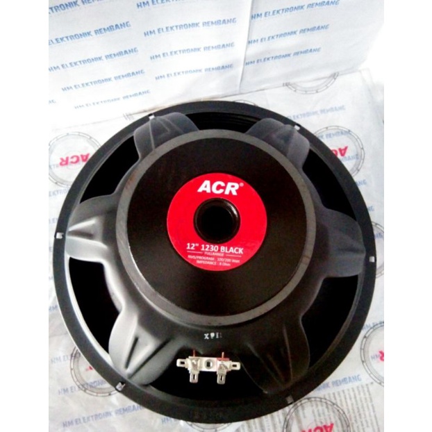 SPEAKER ACR 1230 BLACK 12 inchi 500 watt FULLRANGE