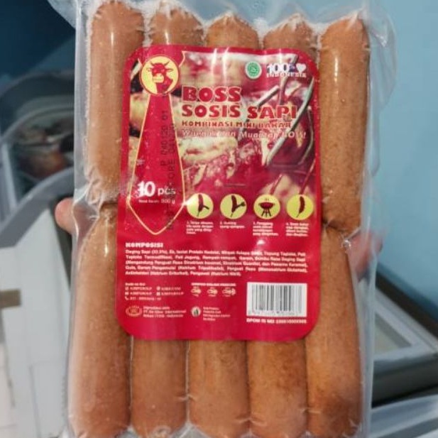 

Boss Sosis Sapi Mini Dan Jumbo 500gr