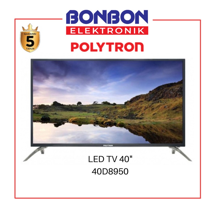 Polytron LED TV 40 Inch PLD 40D8950