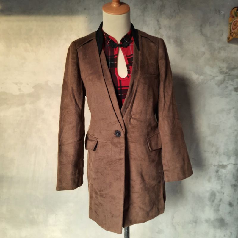 zishen wool blazer