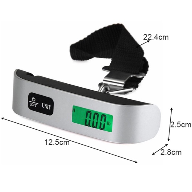 IMPORT Digital Scale Timbangan Tas Koper Digital Travel Portable Scale Luggage