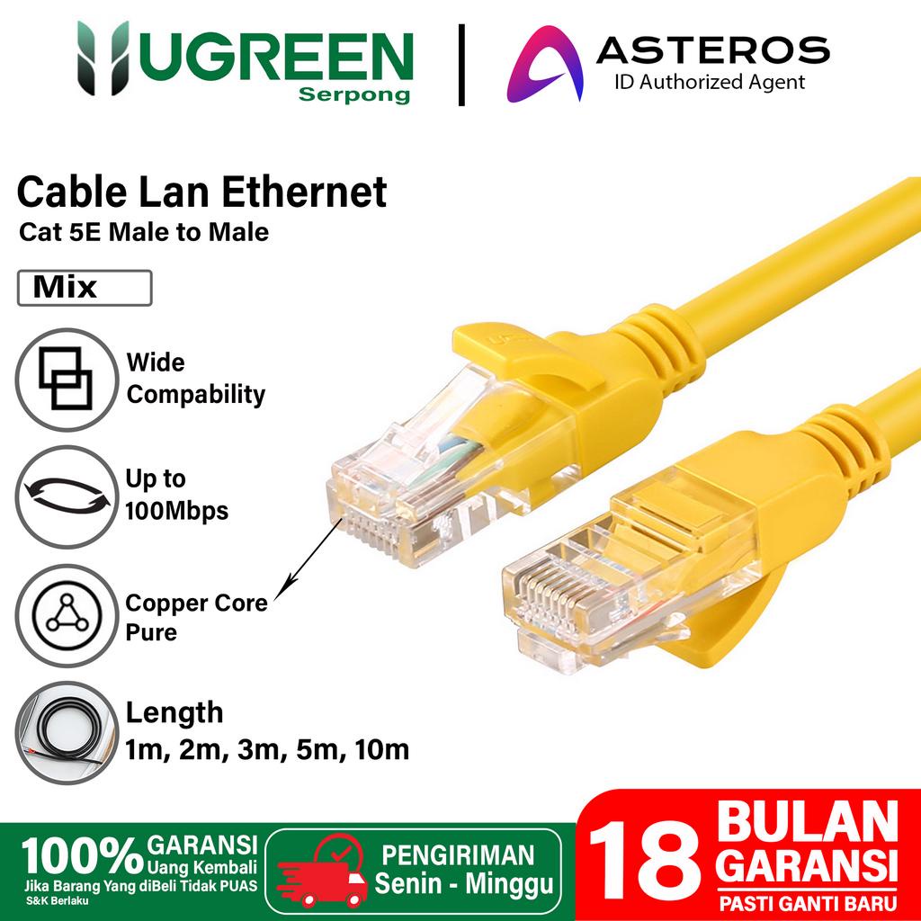 UGREEN Kabel LAN UTP Cat.5 Cat.5e RJ45 Gigabit Ethernet 1m 2m 5m 10m