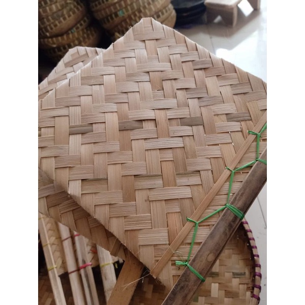 Asli Pengrajin Kipas Bambu Kipas Tradisional Kipas Sate