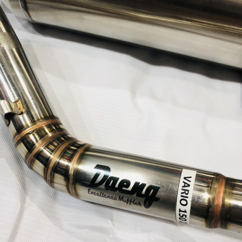 Knalpot Daeng Standar Racing Nmax Nmax2020 Aerox Vario 150 New,Pcx Pcx 160 New,Beat Scoopy Genio