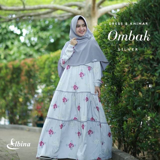 PROMO DRESS OMBAK ELBINA HIJAB