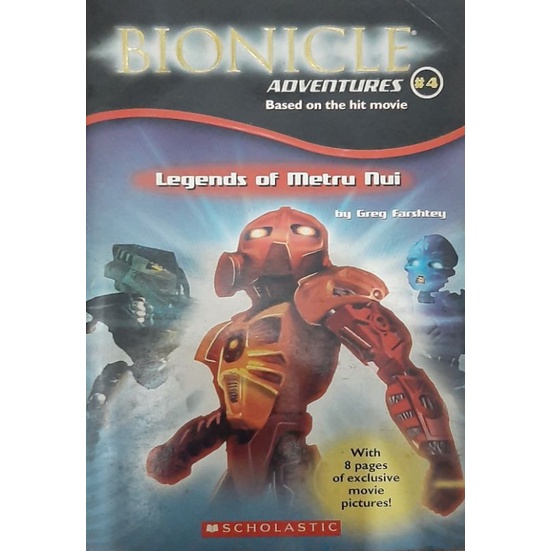 Bionicle Adventures #4 Based on the hit movie : Legends Of Metru Nui