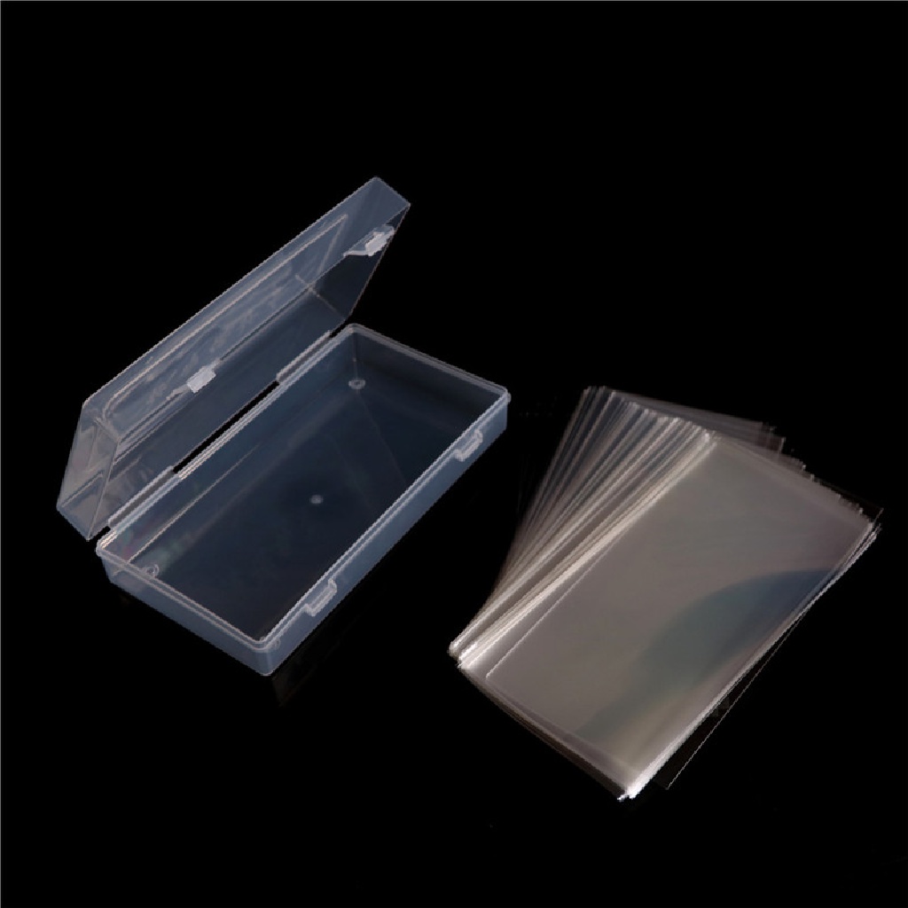 [tiantianbaofu] 100Pcs Paper Money Album Currency Banknote Case Storage Collection With Box Gift Boutique