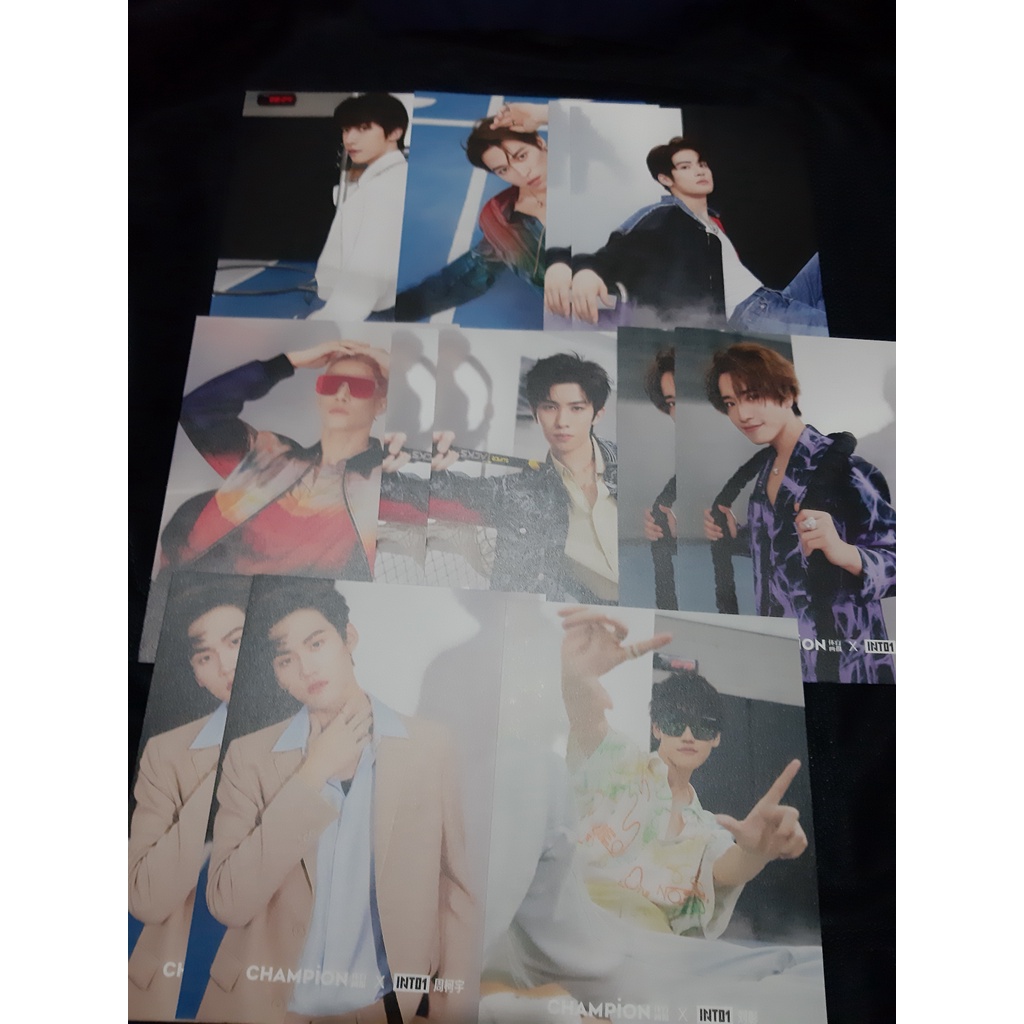 INTO1 CHAMPION POSTCARD