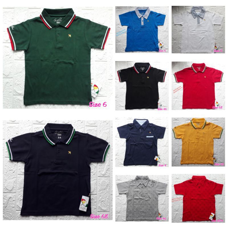 ARNOLD PALMER KAOS KERAH ANAK LAKI-LAKI