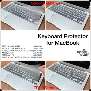 Macbook Skin Keyboard Protector TRANSPARANT BENING