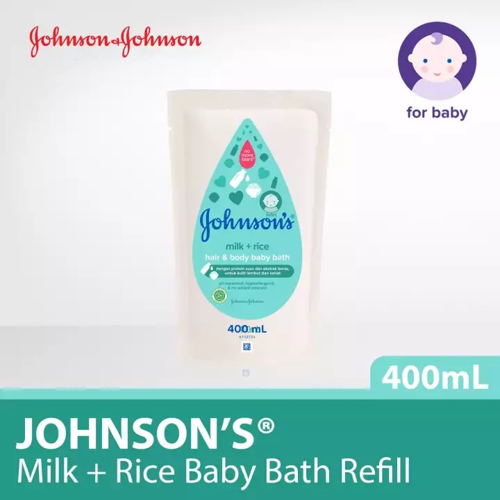 Johnsons Hair &amp; Baby Bath 400ml