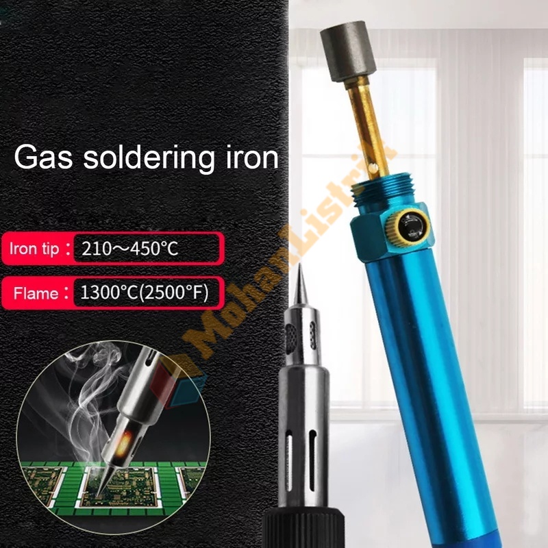 Solder Pena Gas Butane Blow Torch Pensil Korek PCB Cordless Api