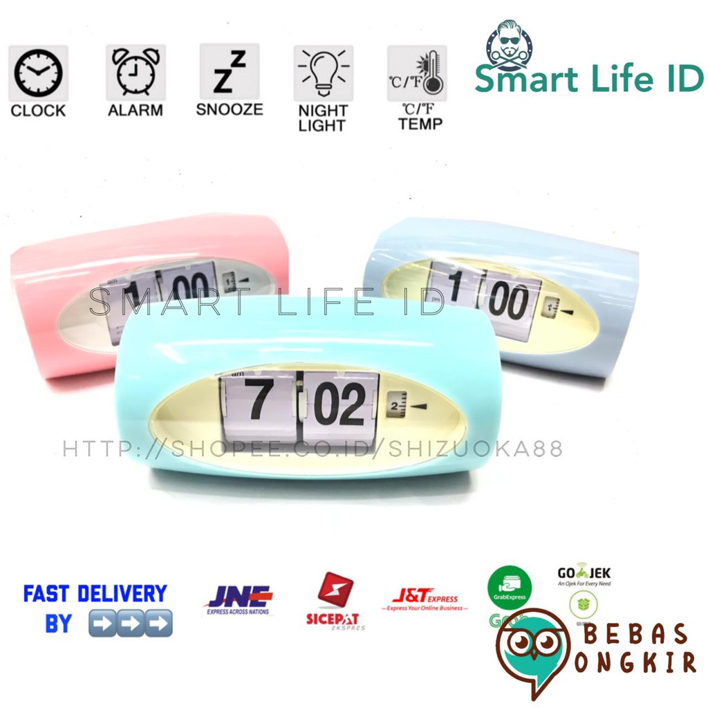 Jam Meja Digital Led Weker / Digital Alarm Clock Dekorasi Rumah Souvenir GH-1008